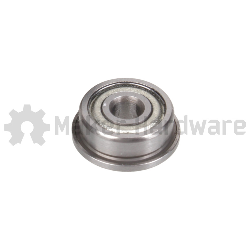Miniature Chrome Flanged Bearing - MF105ZZ - 5x10x4mm - Image 4