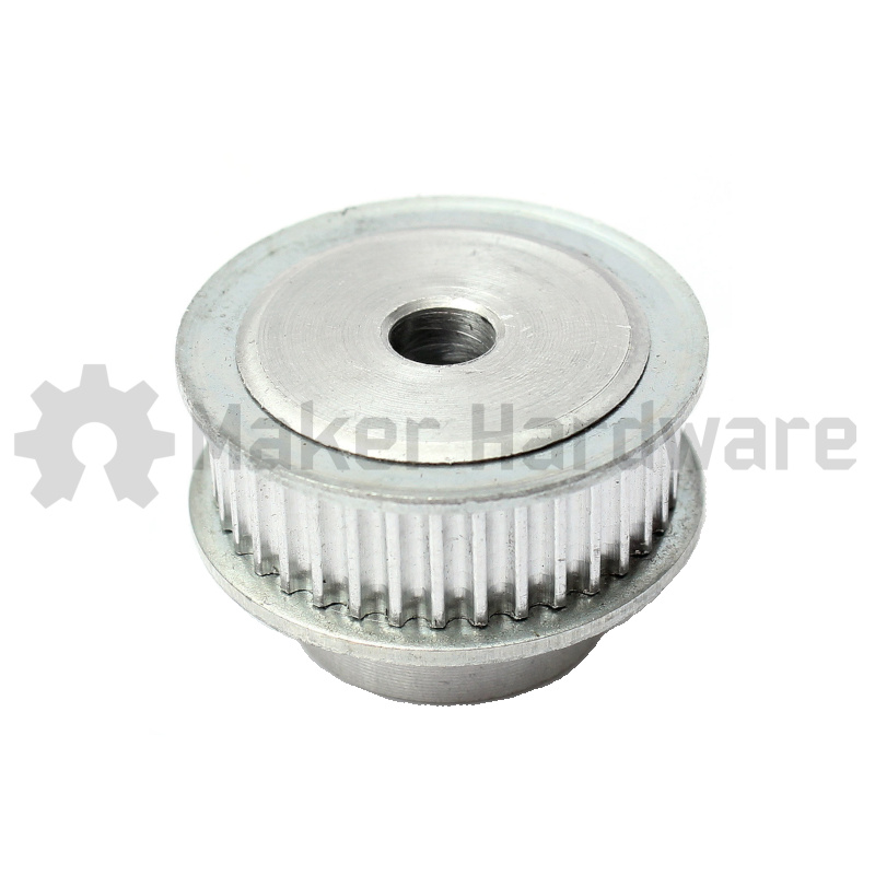 GT2 (2mm) Aluminum Timing Pulley 36 - 5mm Bore - Image 3