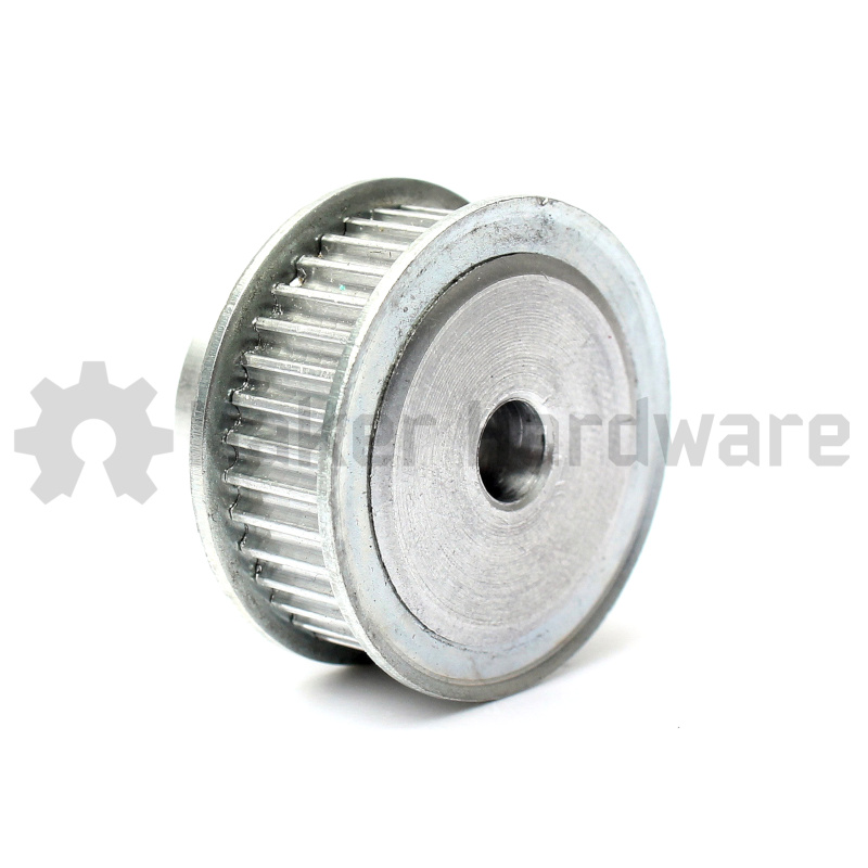 GT2 (2mm) Aluminum Timing Pulley 36 - 5mm Bore - Image 4