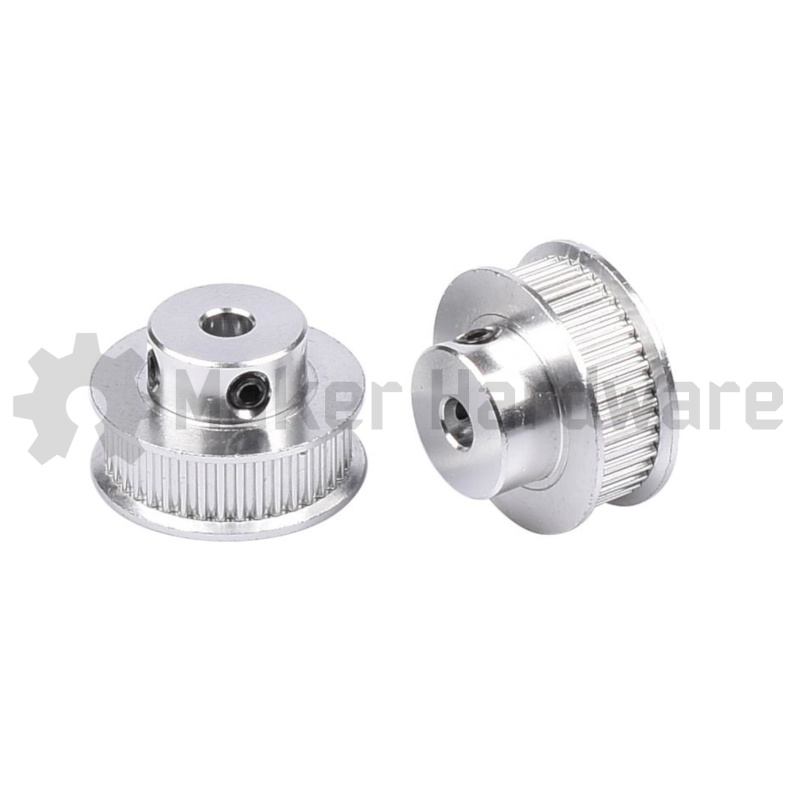 GT2 (2mm) Aluminum Timing Pulley 36 - 5mm Bore - Image 6