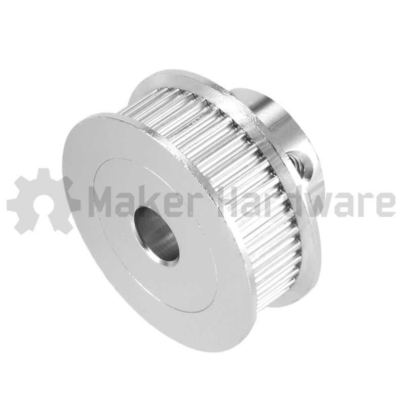 GT2 (2mm) Aluminum Timing Pulley 40 - 5mm Bore - Image 7