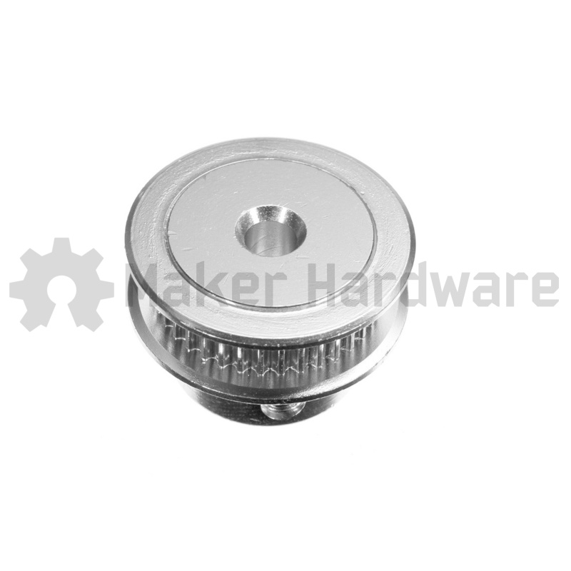 GT2 (2mm) Aluminum Timing Pulley 40 - 6.35mm (1/4") Bore - Image 5