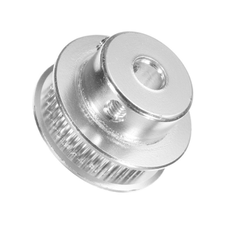 GT2 (2mm) Aluminum Timing Pulley 40 - 6.35mm (1/4") Bore