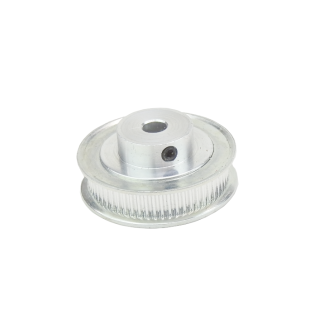 GT2 (2mm) Aluminum Timing Pulley 60 - 6.35mm (1/4") Bore