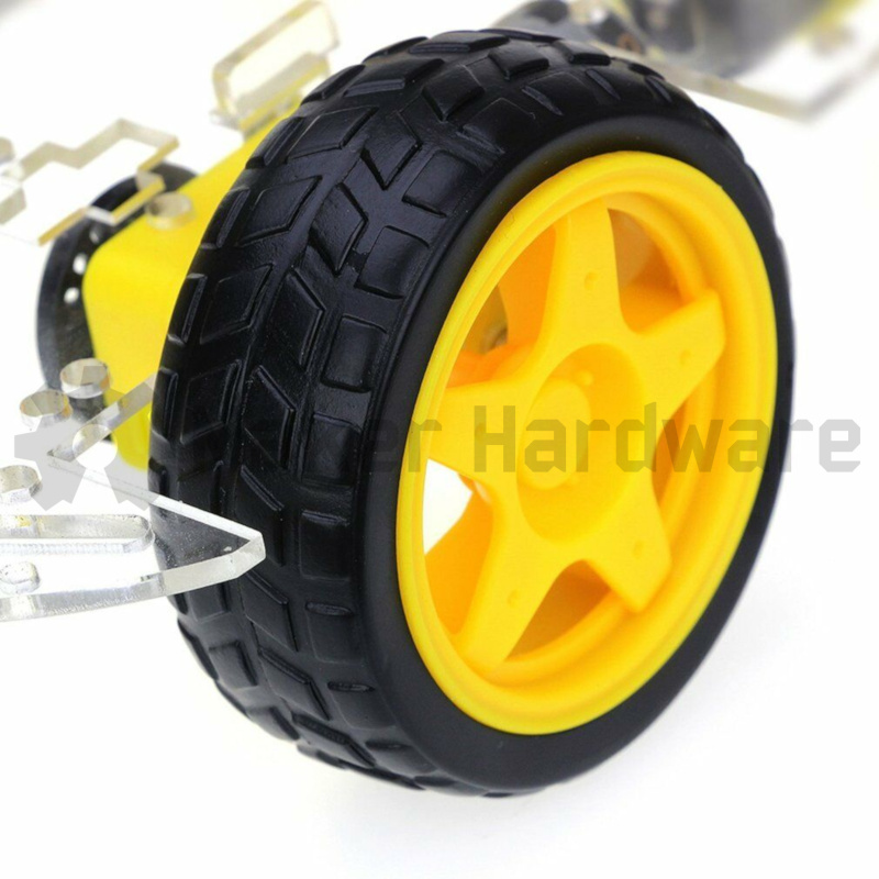 4WD Robot Smart Car Chassis Kit with Speed Encoder - Image 4