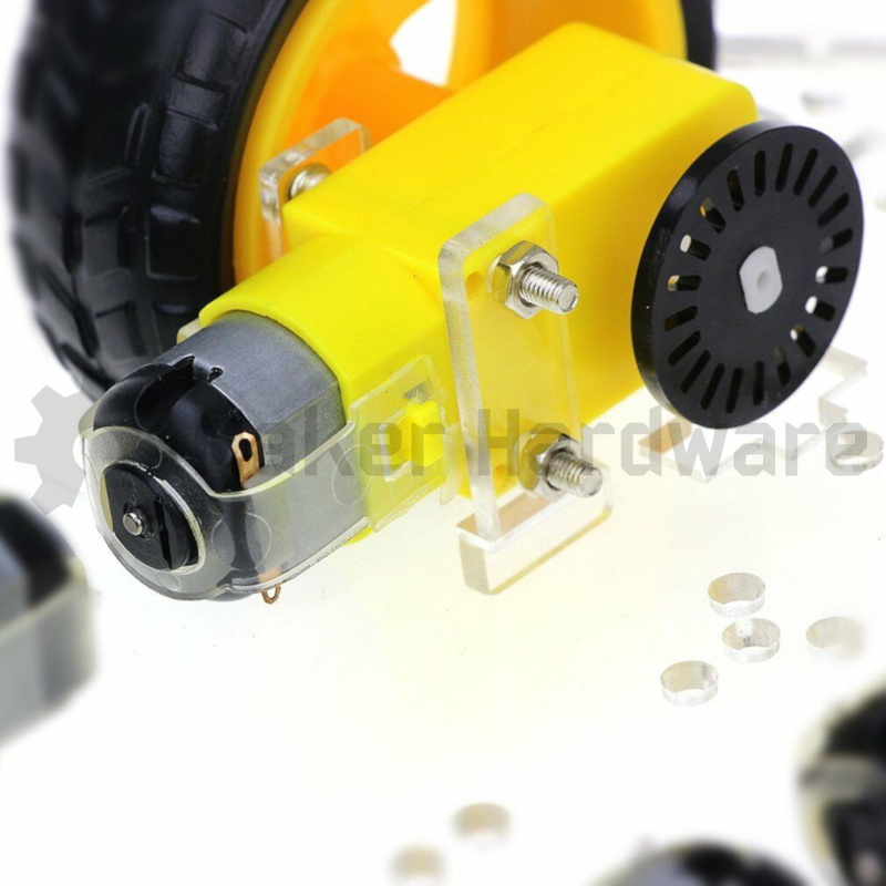 4WD Robot Smart Car Chassis Kit with Speed Encoder - Image 5