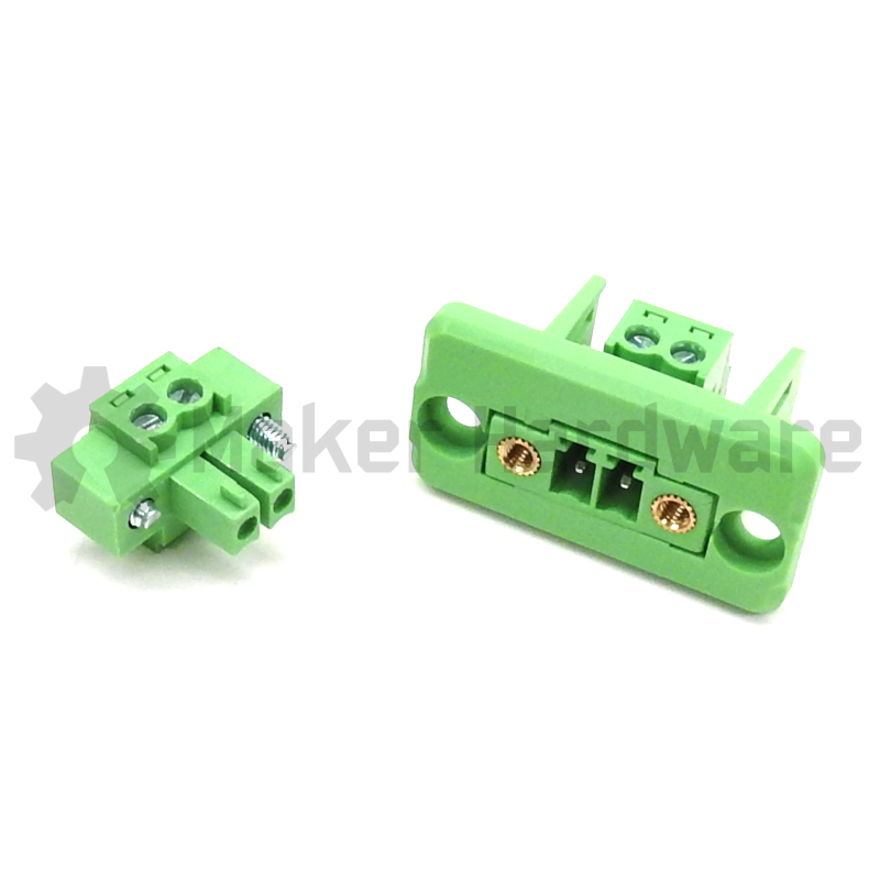 Through-Wall Connector Terminal Block - EDG 3.81mm - Image 4