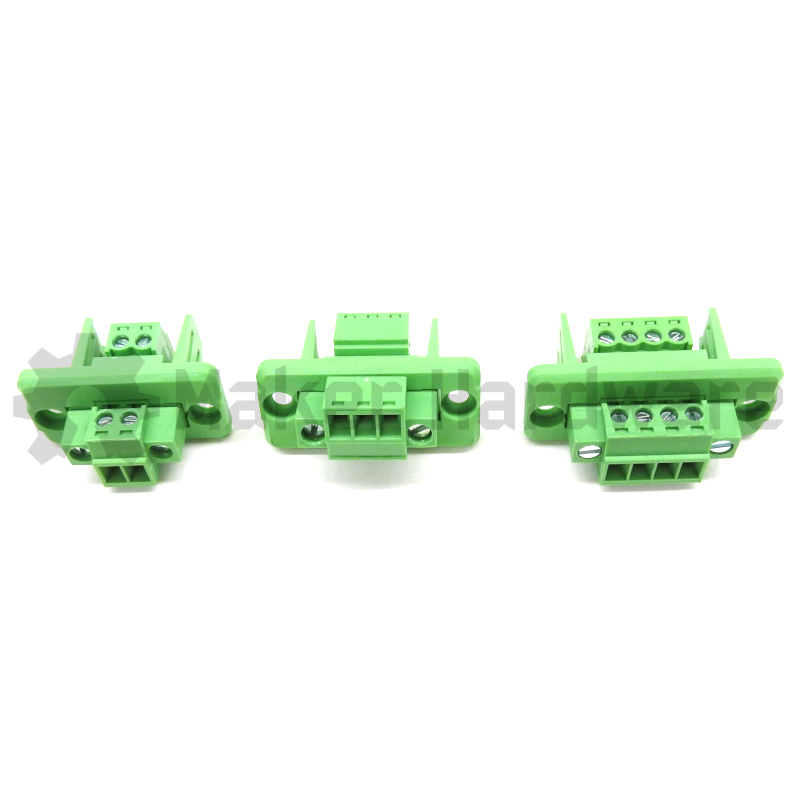 Through-Wall Connector Terminal Block - EDG 3.81mm - Image 3