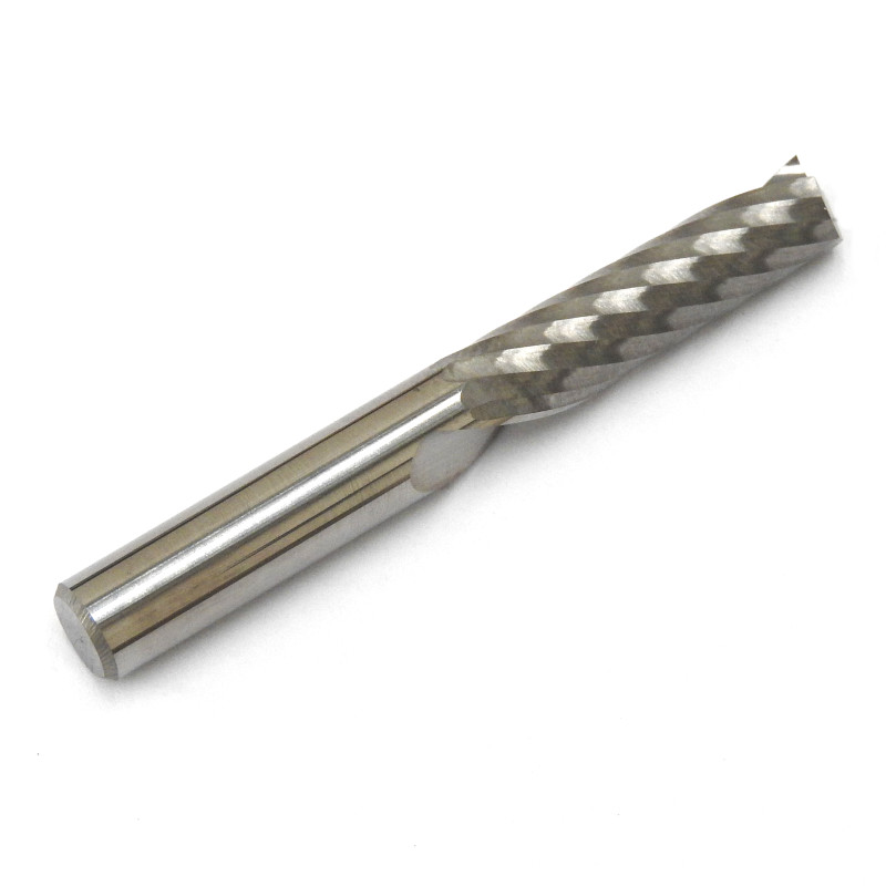1 Flute End Mills - Up Cut (For Plastics)