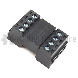 Plug in Terminal EDG 2P,3P and 4P Black
