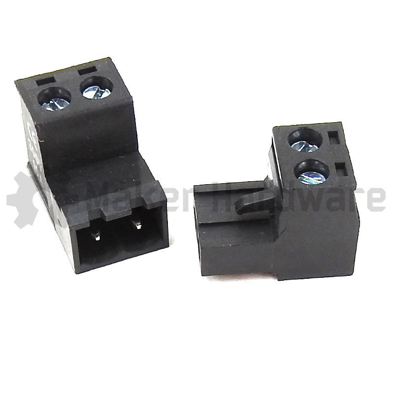 Plug-in Connector 2P 5.08 Black