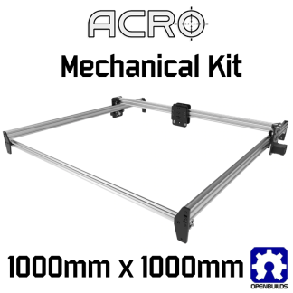 ACRO CNC 1000mm x 1000mm Silver - Mechanical Kit
