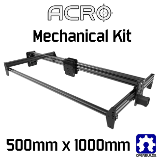 ACRO CNC 500mm x 1000mm Black - Mechanical Kit