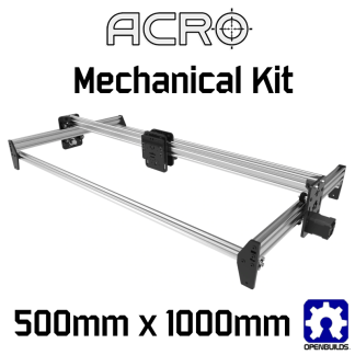 ACRO CNC 500mm x 1000mm Silver - Mechanical Kit