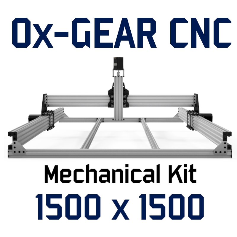 Ox-GEAR Mechanical Kit 1500 x 1500 - Silver - V1.2