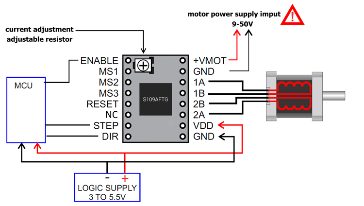 Stepper-Motor-Driver–S109 V1.1-01