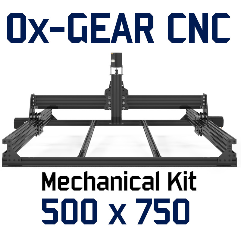 Ox-GEAR Mechanical Kit 500 x 750 - Black - V1.2