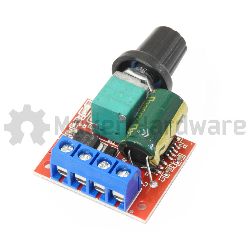 Mini DC motor PWM Speed Controller / LED dimmer 4.5-35V - 5A - Image 2
