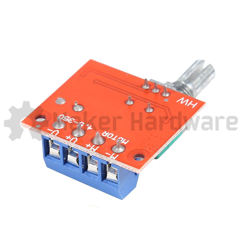 Mini DC motor PWM Speed Controller / LED dimmer 4.5-35V - 5A - Image 3