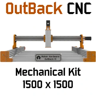 OutBack CNC V1.1 Mechanical Kit - 1500 x 1500 - Silver