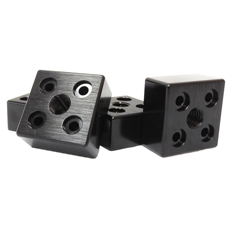 Aluminium 4040 Foot Mounting Bracket - 12mm Thread - Image 2