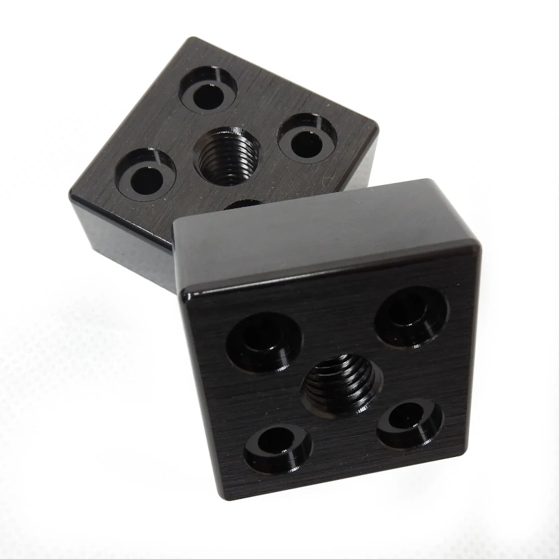 Aluminium 4040 Foot Mounting Bracket - 12mm Thread - Image 3