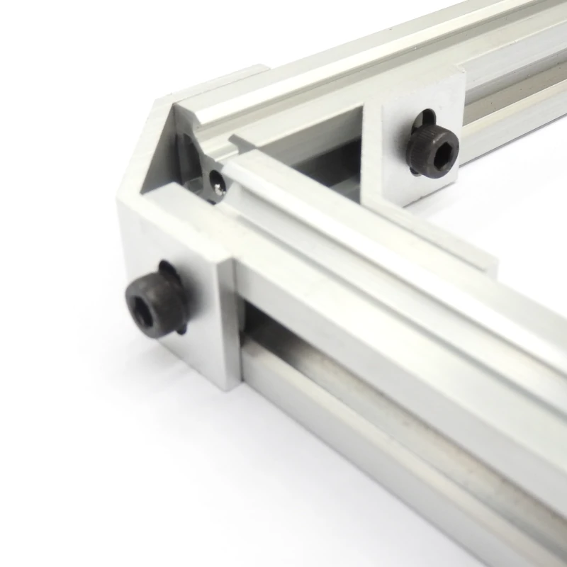In-Out Corner Bracket - 20mm - Silver - Image 4