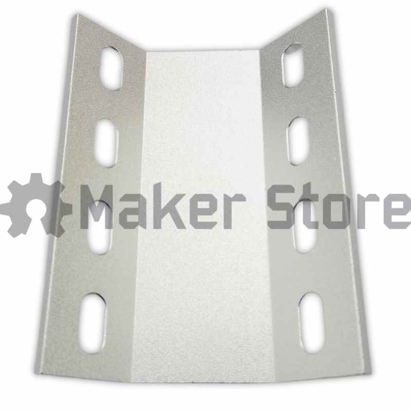 In-Out Corner Bracket - 80mm - Silver - Image 2