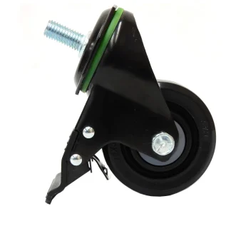 Caster Wheel - Medium Duty - M12, 76.2mm (3")