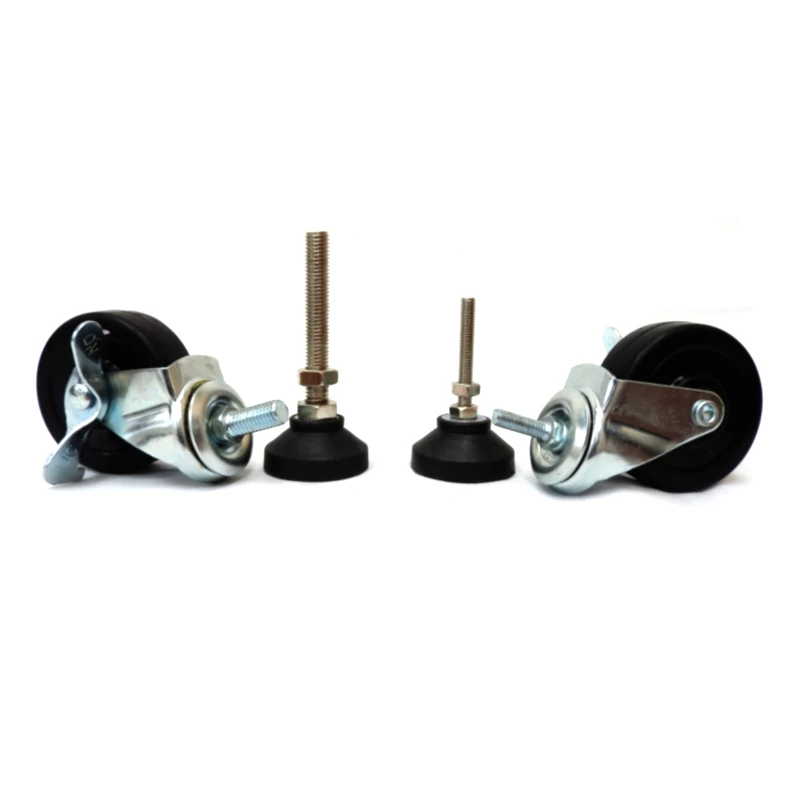 Caster Wheel - Light Duty - M12, 76.2mm (3") - Image 4