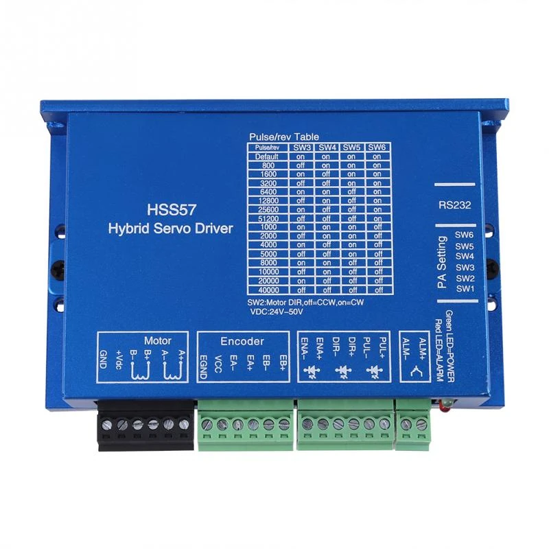 3.0Nm Nema24 Closed Loop Stepper Motor (4pcs) with HSS57 Driver and Power Kit - Image 2