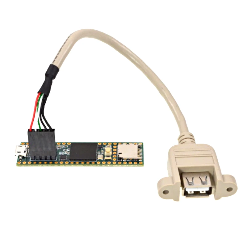 5-pin Dupont to Female USB 2.0 Type-A Connector cable - Image 2