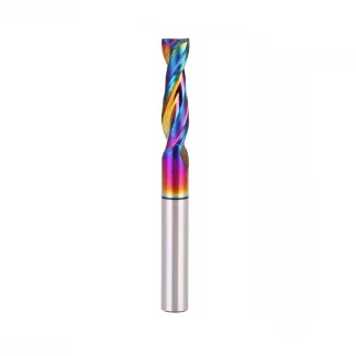 2 Flute Carbide End Mills – Up Cut For Aluminium/Soft Metals - (Diamond – Like Carbon Coating)