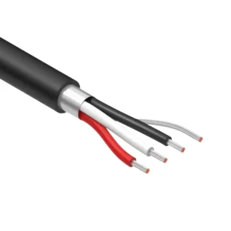 Shielded 3 Core Cable 7/0.5