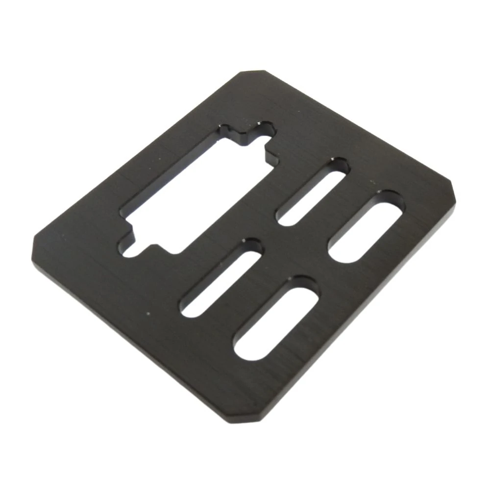 EDG Connector Mounting Plate - 3 Pin, 3.81mm - Aluminium