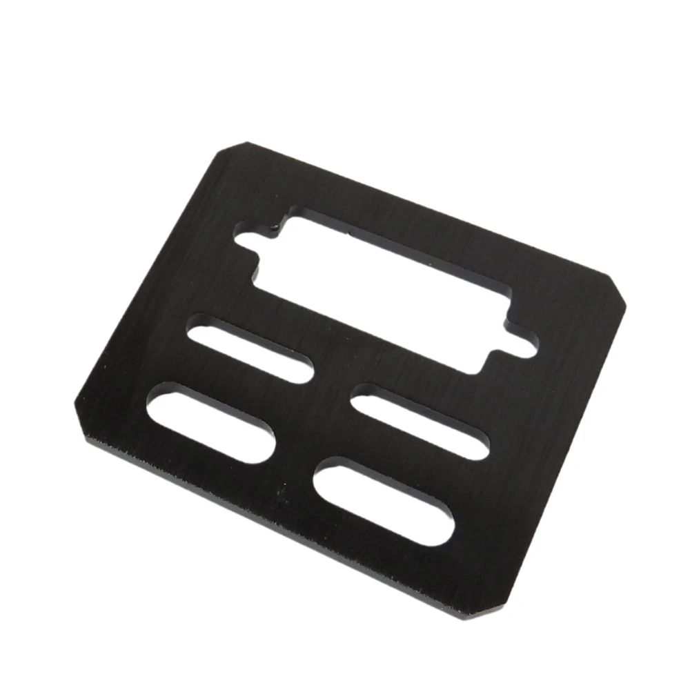 EDG Connector Mounting Plate - 4 Pin, 3.81mm - Aluminium