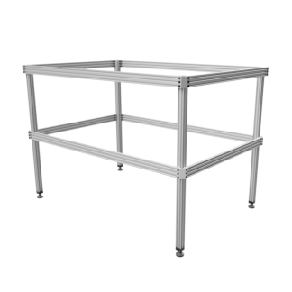 Machine Table - L1000xW1500xH1000 - Silver