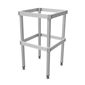 Machine Table - L600xW600xH1000 - Silver