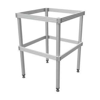 Machine Table - L750xW750xH1000 - Silver