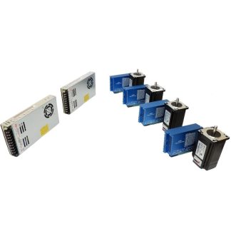 3.0Nm Nema24 Closed Loop Stepper Motor (4pcs) with HSS57 Driver and Power Kit