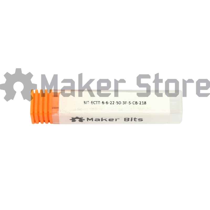 3 Flute Carbide End Mills - Straight Cut Chip Breaker - Image 2