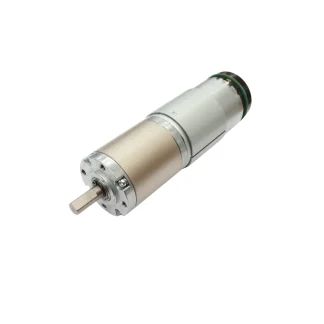 42mm Planetary Geared Motors - 24V - High Torque 100-185 RPM With Encoder - Makerbotics