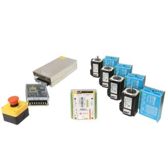 AXBB-E 4-Axis Closed-loop kit – Nema23 2.0Nm + HBS57 Driver