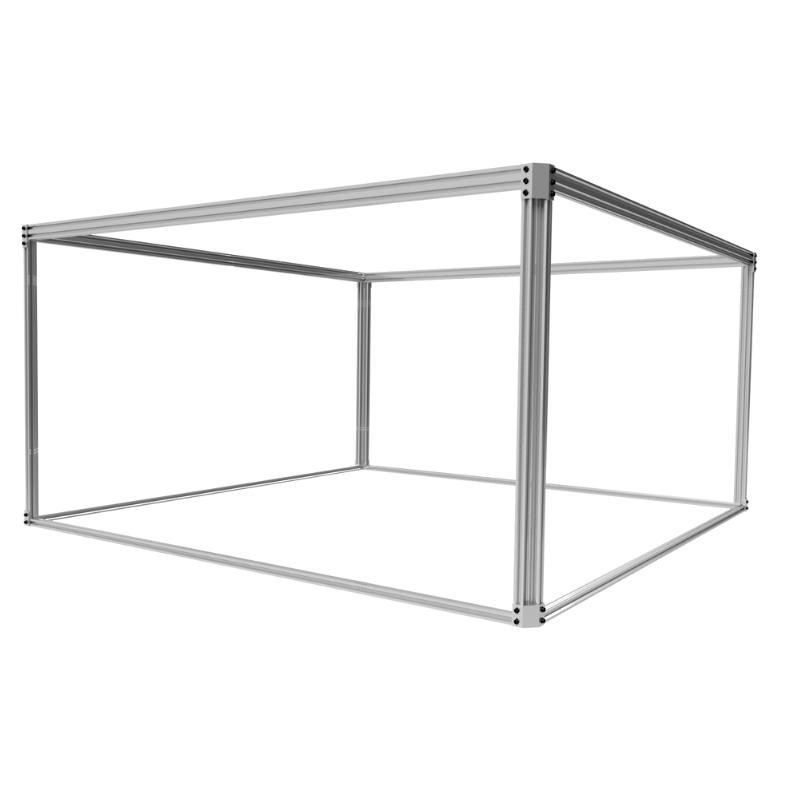Enclosure - 1500x1500x750 - Silver