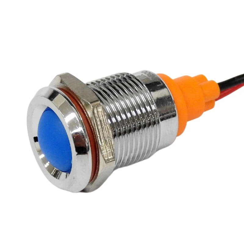 LED Indicator - 12mm - 9-24V - Blue