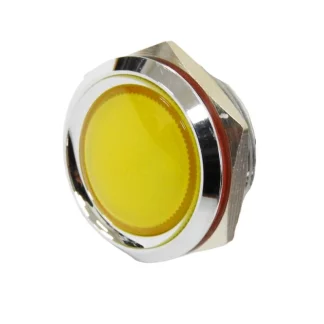LED Indicator - 22mm - 9-24V - Yellow