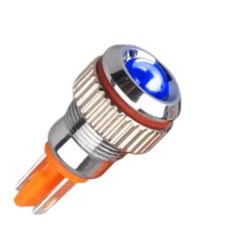 LED Indicator HighLight - 8mm - 5-24V - Blue
