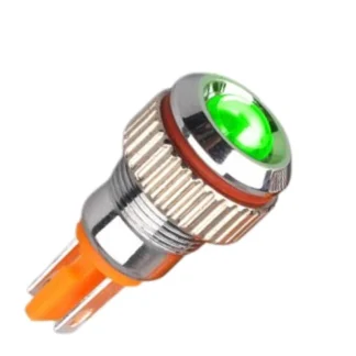 LED Indicator HighLight - 8mm - 5-24V - Green