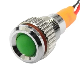 LED Indicator - 8mm - 9-24V - Green