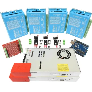 High Torque GRBL Bundle V2 (LARGE) - 2x 450W, HBS Drivers For Closed-Loop Stepper Motors